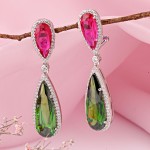 Hängende Silberohringe mit Zirkonia kaufen