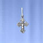Cross pendant, silver