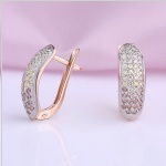 Уставные кольца с кристаллами Swarovski®
