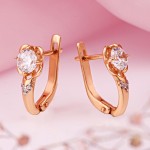 Goldohrringe SOKOLOV mit Zirconia