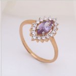 Russiske gullsmykker korund alexandrite