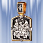 Russian icon silver