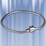 Silver bracelet as a base