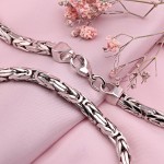 silver chain; - bracelet "King's Chain"