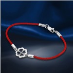 Bracciale in argento "Trifoglio"