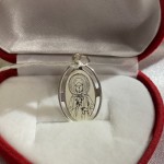 Ezüst ikon medál „Matrona”