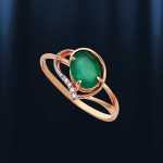 Русское золото, ювелирный хризопраз.