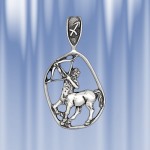 Horoskopski znak od srebra "Schuetzer"