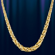 Goldkette Seil Gelbgold