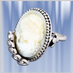 Silberring „Kamea“