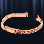 Gold bracelet for watches
