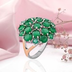 Silberring Mit Gold a Deutschland Kaufen Zirkonia