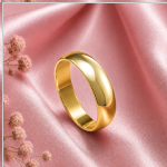 Wedding ring yellow gold 585