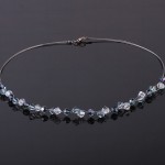 Necklace with crystals from Swarovski