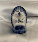 Gzhel porcelæn pindsvin