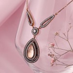 Kullatud hõbedast kaelakee 925