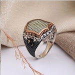 Herrenring Aus Silver 925