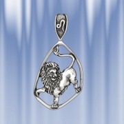 Sternzeichen aus Silber „Löwe“
