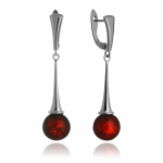 Compre aretes de plata 925º con ámbar en Alemania