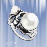 Ring „Rastrelli“ Silber mit Perlen