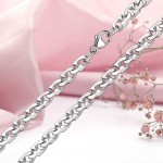 silver chain; -bracelet "Tank"