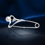 Булавка, серебро 925 пробы