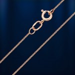 Chains Russian gold 585 curb chain