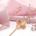 Rose gold bracelet "Flower"