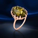 Strieborný prsteň „Lesná kráľovná“