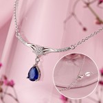 Купить колье из серебра 925 пробы.